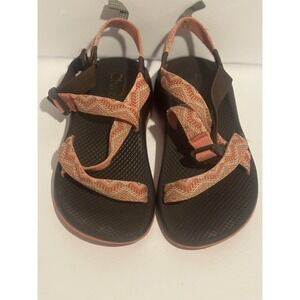 Chaco Sandals Women's Strap Orange‎ Sport Classic Size 5